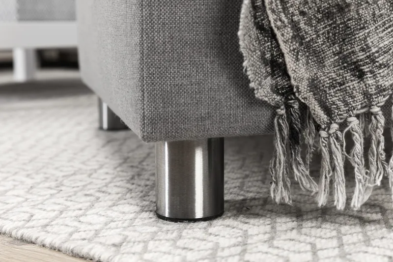 Crazy 5-istuttava Vasenkätinen U-muotoinen X-Large Sohva Divaanilla ja Divaanituolilla Kankaalla - Harmaa - Huonekalut - Sohva - U-Sohva