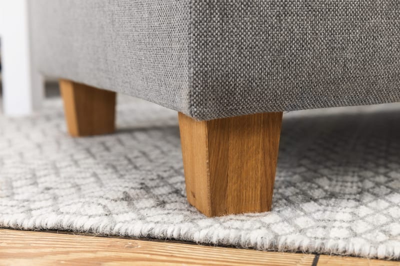 Crazy 5-istuttava Vasenkätinen U-muotoinen X-Large Sohva Divaanilla ja Divaanituolilla Kankaalla - Harmaa - Huonekalut - Sohva - U-Sohva