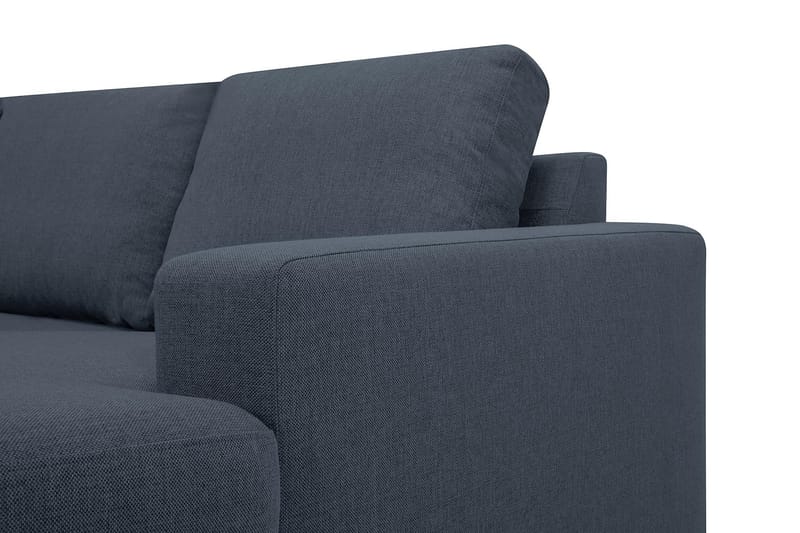Crazy 5-istuttava Vasenkätinen U-muotoinen X-Large Sohva Divaanilla ja Divaanituolilla Kankaalla - Sininen - Huonekalut - Sohva - Divaanisohva