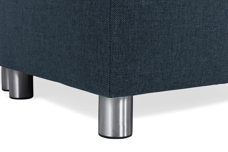 Crazy 5-istuttava Vasenkätinen U-muotoinen X-Large Sohva Divaanilla ja Divaanituolilla Kankaalla - Sininen - Huonekalut - Sohva - U-Sohva