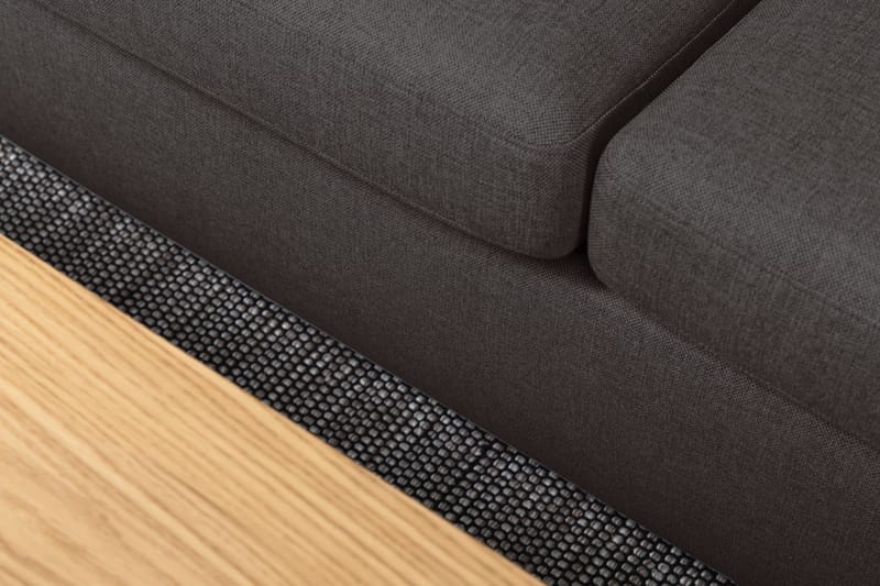 Crazy 5-istuttava Vasenkätinen U-muotoinen X-Large Sohva Divaanilla ja Divaanituolilla Kankaalla - Tummanharmaa - Huonekalut - Sohva - U-Sohva