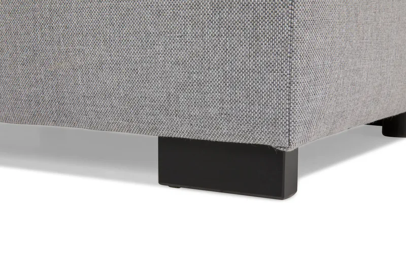 Crazy 5-istuttava Vasenkätinen U-muotoinen X-Large Sohva Divaanilla ja Schäslongilla Kankaalla sis. Kuorityynyt - Harmaa - Huonekalut - Sohva - U-Sohva