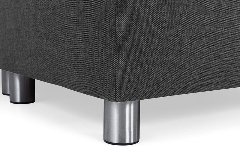 Crazy 6-istuttava Oikeakätinen U-muotoinen XX-Large Sohva Divaanilla ja Divaanituolilla Kankaalla - Antrasiitti - Huonekalut - Sohva - U-Sohva