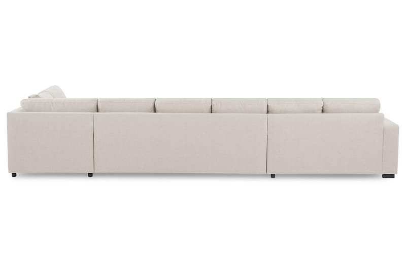 Crazy 6-istuttava Oikeakätinen U-muotoinen XX-Large Sohva Divaanilla ja Divaanituolilla Kankaalla - Beige - Huonekalut - Sohva - Divaanisohva