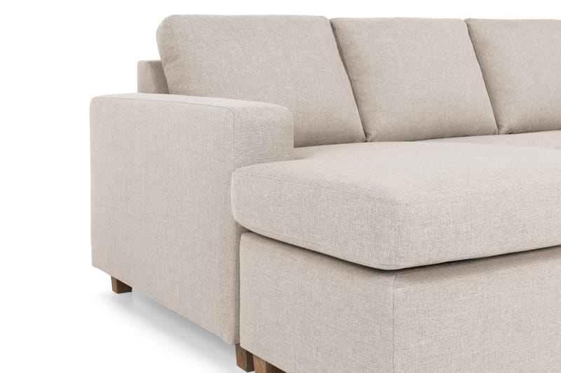 Crazy 6-istuttava Oikeakätinen U-muotoinen XX-Large Sohva Divaanilla ja Divaanituolilla Kankaalla - Beige - Huonekalut - Sohva - Divaanisohva
