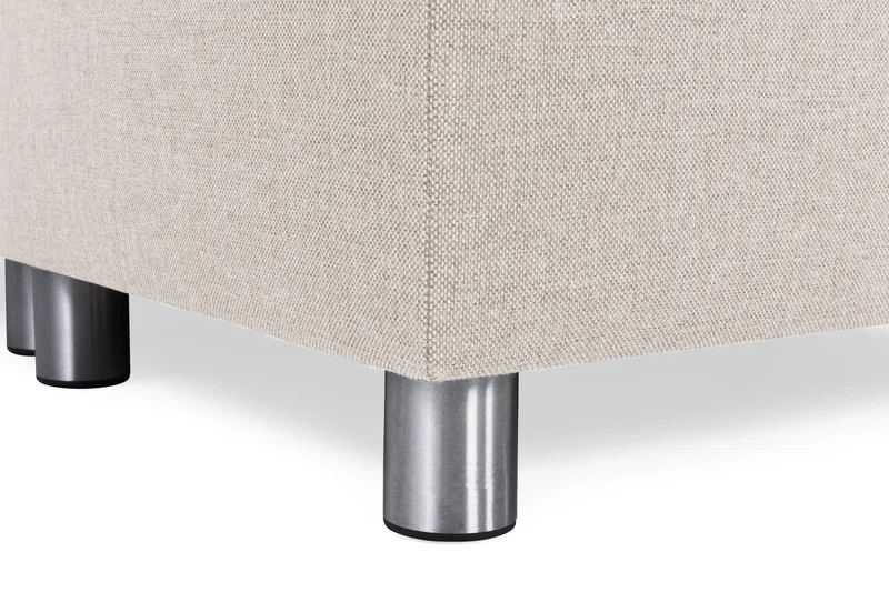 Crazy 6-istuttava Oikeakätinen U-muotoinen XX-Large Sohva Divaanilla ja Divaanituolilla Kankaalla - Beige - Huonekalut - Sohva - U-Sohva