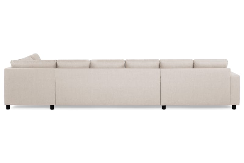 Crazy 6-istuttava Oikeakätinen U-muotoinen XX-Large Sohva Divaanilla ja Divaanituolilla Kankaalla - Beige - Huonekalut - Sohva - Divaanisohva