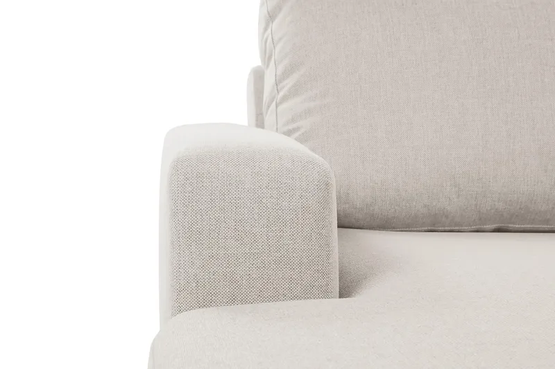 Crazy 6-istuttava Oikeakätinen U-muotoinen XX-Large Sohva Divaanilla ja Divaanituolilla Kankaalla - Beige - Huonekalut - Sohva - U-Sohva