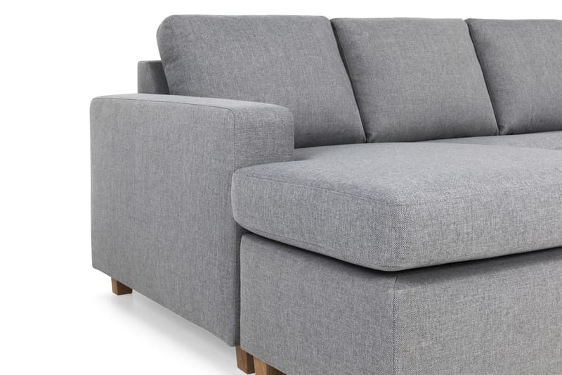 Crazy 6-istuttava Oikeakätinen U-muotoinen XX-Large Sohva Divaanilla ja Divaanituolilla Kankaalla - Harmaa - Huonekalut - Sohva - U-Sohva