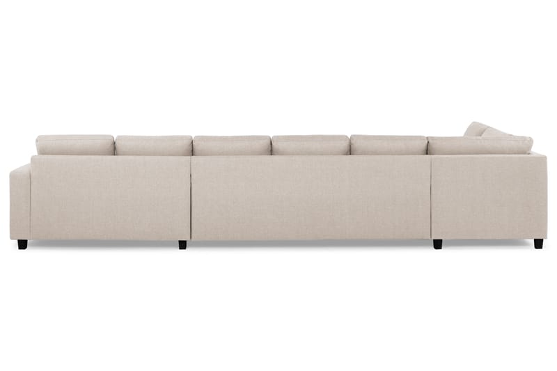 Crazy 6-istuttava Vasenkätinen U-muotoinen XX-Large Sohva Divaanilla ja Divaanituolilla Kankaalla - Beige - Huonekalut - Sohva - Divaanisohva