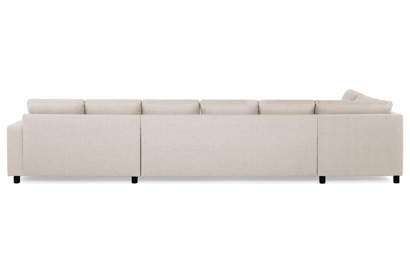 Crazy 6-istuttava Vasenkätinen U-muotoinen XX-Large Sohva Divaanilla ja Divaanituolilla Kankaalla - Beige - Huonekalut - Sohva - Divaanisohva