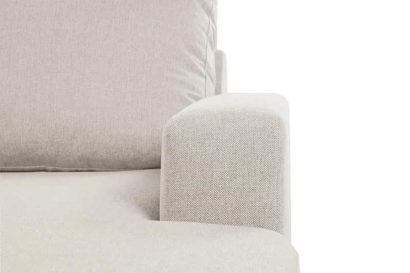 Crazy 6-istuttava Vasenkätinen U-muotoinen XX-Large Sohva Divaanilla ja Divaanituolilla Kankaalla - Beige - Huonekalut - Sohva - U-Sohva