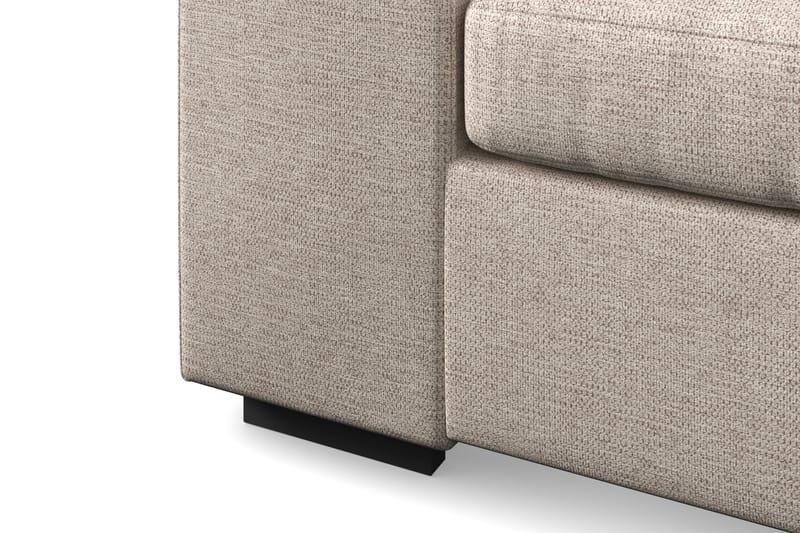 Link 5-istuttava Vasenkätinen U-muotoinen XX-Large Sohva Divaanilla ja Divaaniosalla Kankaasta - Beige - Huonekalut - Sohva - U-Sohva