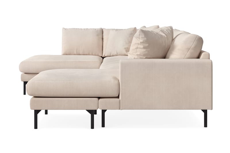 Menard 4-istuttava Vasenkätinen U-muotoinen Large Sohva Divaanilla ja Divaaniosalla Manchesterista - Beige - Huonekalut - Sohva - U-Sohva