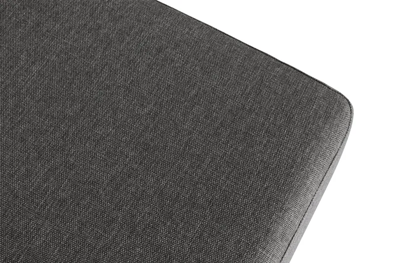 Ocean 4-istuttava Oikeakätinen U-muotoinen Sohva Divaanilla ja Divaaniosalla Kankaasta - Tummanharmaa - Huonekalut - Sohva - U-Sohva