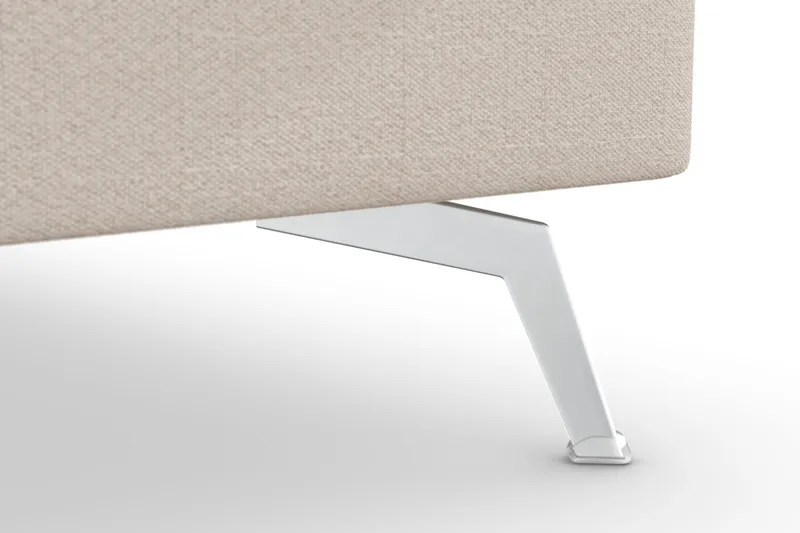 Ocean Lyx 6-istuttava Oikeakätinen U-muotoinen Sohva Divaanilla ja Divaanituolilla + Rahi Kankaalla - Beige - Huonekalut - Sohva - U-Sohva