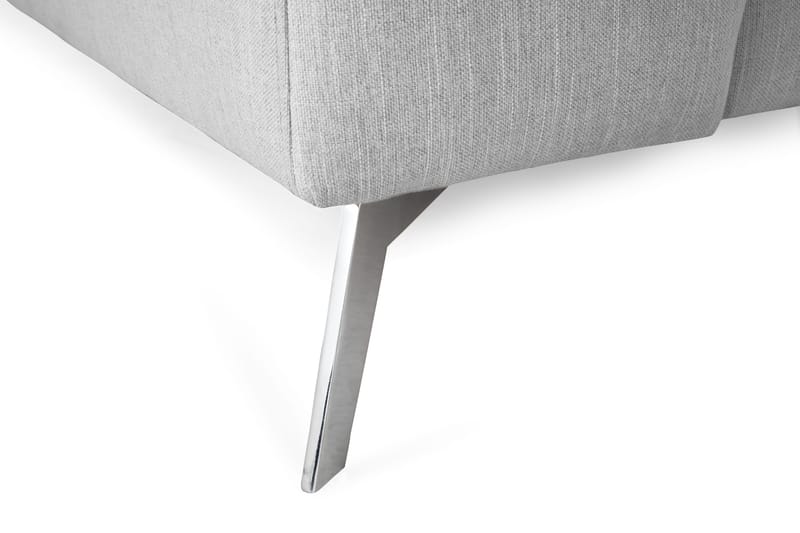 Ocean Lyx 6-istuttava Oikeakätinen U-muotoinen Sohva Divaanilla ja Divaanituolilla + Rahi Kankaalla - Harmaa - Huonekalut - Sohva - U-Sohva