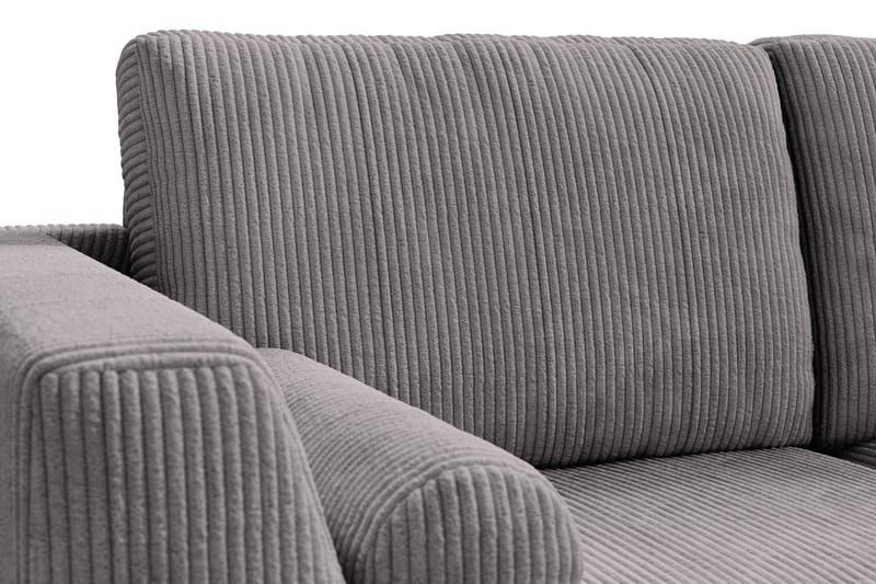 Ocean Lyx 6-istuttava Oikeakätinen U-muotoinen Sohva Divaanilla ja Divaanituolilla + Rahi Manchester-kankaalla - Tummanharmaa - Huonekalut - Sohva - U-Sohva