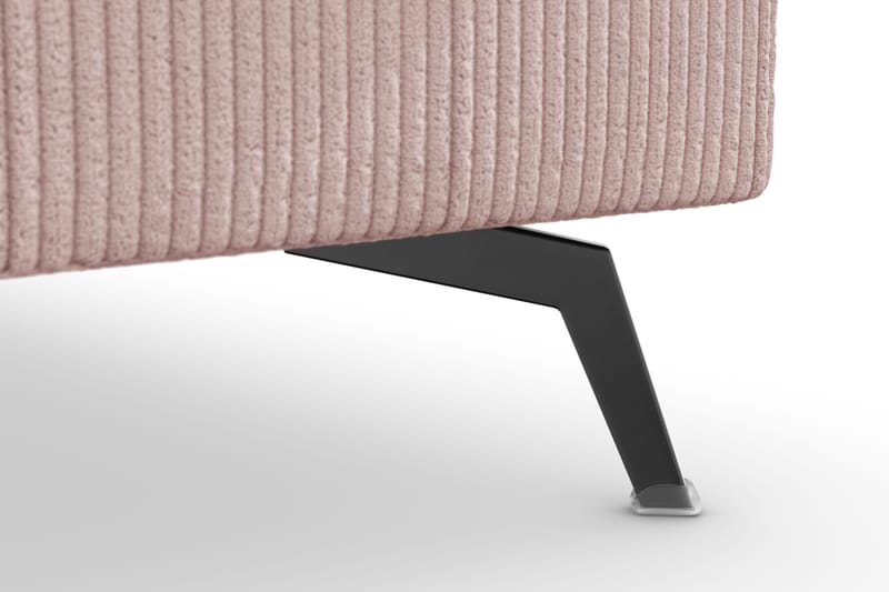 Ocean Lyx 6-istuttava Oikeakätinen U-muotoinen Sohva Divaanilla ja Divaanituolilla + Rahi Manchester-kankaalla - Vaaleanpunainen - Huonekalut - Sohva - U-Sohva