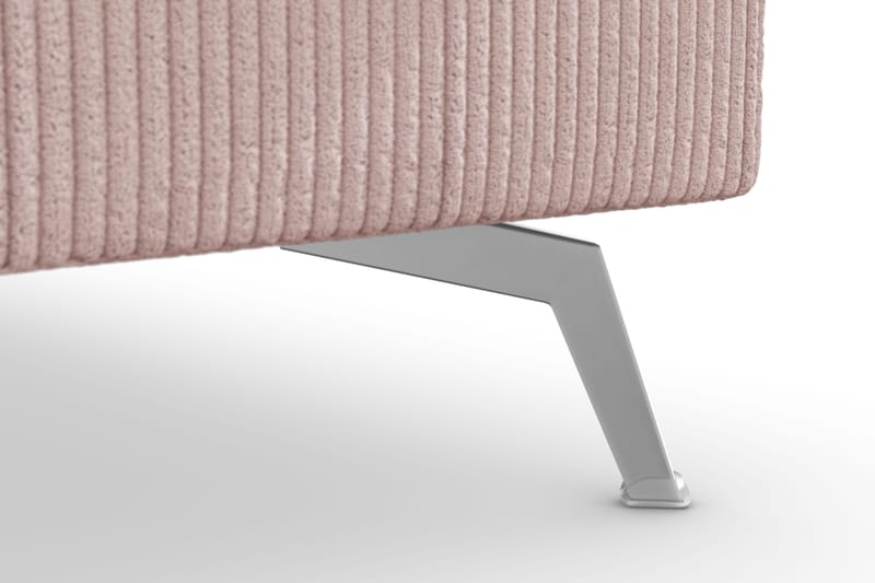 Ocean Lyx 6-istuttava Oikeakätinen U-muotoinen Sohva Divaanilla ja Divaanituolilla + Rahi Manchester-kankaalla - Vaaleanpunainen - Huonekalut - Sohva - U-Sohva