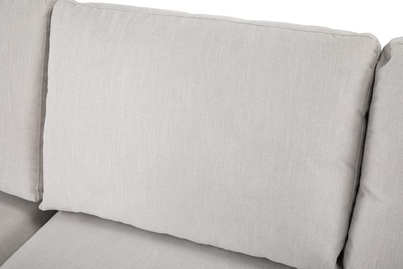 Ocean Lyx 6-istuttava Vasenkätinen U-muotoinen Sohva Divaanilla ja Divaanituolilla + Rahi Kankaalla - Vaaleanharmaa - Huonekalut - Sohva - U-Sohva