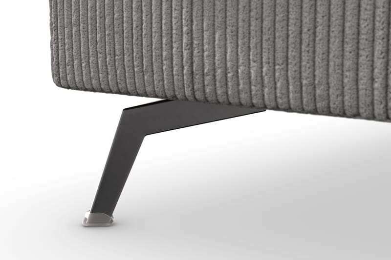 Ocean Lyx 6-istuttava Vasenkätinen U-muotoinen Sohva Divaanilla ja Divaanituolilla + Rahi Manchester-kankaalla - Tummanharmaa - Huonekalut - Sohva - U-Sohva