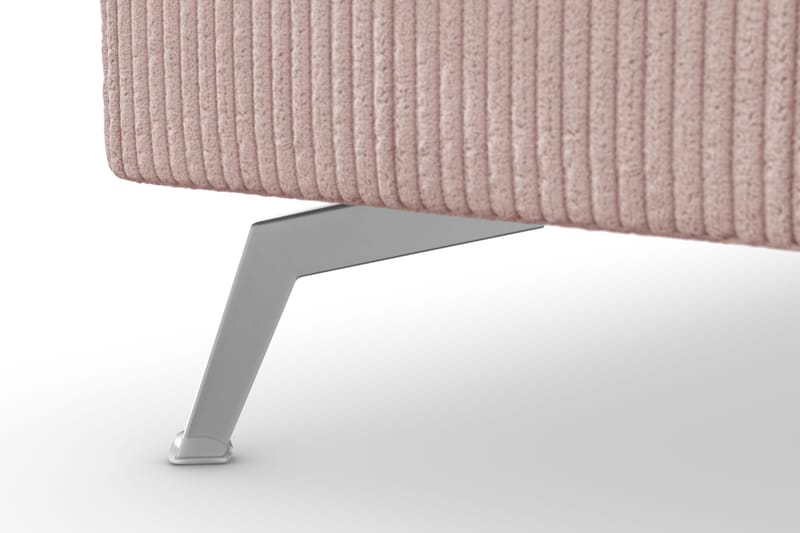 Ocean Lyx 6-istuttava Vasenkätinen U-muotoinen Sohva Divaanilla ja Divaanituolilla + Rahi Manchester-kankaalla - Vaaleanpunainen - Huonekalut - Sohva - U-Sohva