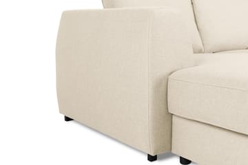 Optus 6-istuttava Oikeakätinen U-muotoinen Large Sohva Divaanilla ja Divaanituolilla Kankaalla - Beige - Huonekalut - Sohva - Divaanisohva