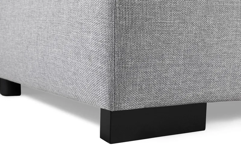 Optus 6-istuttava Oikeakätinen U-muotoinen Large Sohva Divaanilla ja Divaanituolilla Kankaalla - Vaaleanharmaa - Huonekalut - Sohva - U-Sohva