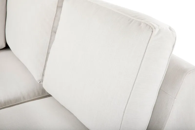 Optus Lyx 4-istuttava Oikeakätinen U-muotoinen Sohva Divaanilla ja Divaaniosalla Kankaasta - Vaaleanharmaa - Huonekalut - Sohva - U-Sohva