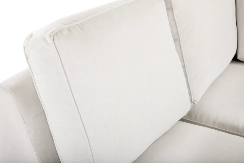 Optus Lyx 6-istuttava Vasenkätinen U-muotoinen Large Sohva Divaanilla ja Divaaniosalla Kankaasta - Vaaleanharmaa - Huonekalut - Sohva - U-Sohva