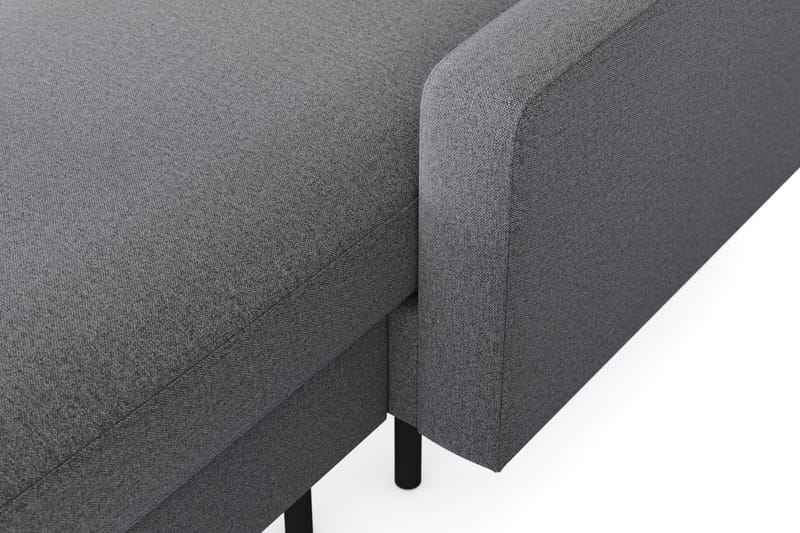 Peppe 4-istuttava Vasenkätinen U-muotoinen Sohva Divaanilla ja Leponurkkauksella Kankaasta - Vaaleanharmaa - Huonekalut - Sohva - U-Sohva