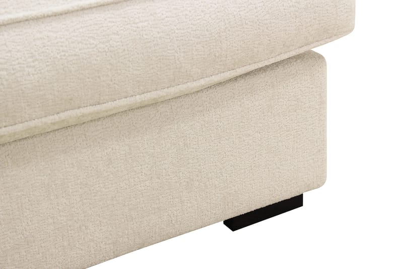 Rossita Lyx 6-istuttava Vasenkätinen U-muotoinen Extra syvä Sohva Divaanilla ja Lepotuoliosalla Chenille-kankaalla - Beige - Huonekalut - Sohva - U-Sohva