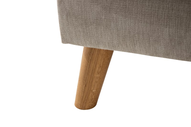Trend Lyx 4-istuttava Oikeakätinen U-muotoinen Sohva Divaanilla ja Divaanituolilla Kankaalla - Beige - Huonekalut - Sohva - Divaanisohva