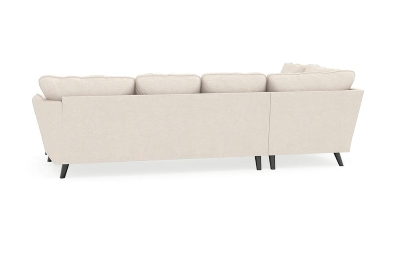 Trend Lyx 4-istuttava Oikeakätinen U-muotoinen Sohva Divaanilla ja Divaanituolilla Kankaalla - Beige - Huonekalut - Sohva - Divaanisohva