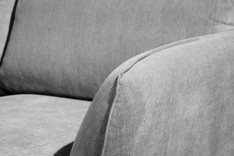 Trend Lyx 4-istuttava Oikeakätinen U-muotoinen Sohva Divaanilla ja Divaanituolilla Kankaalla - Harmaa - Huonekalut - Sohva - U-Sohva