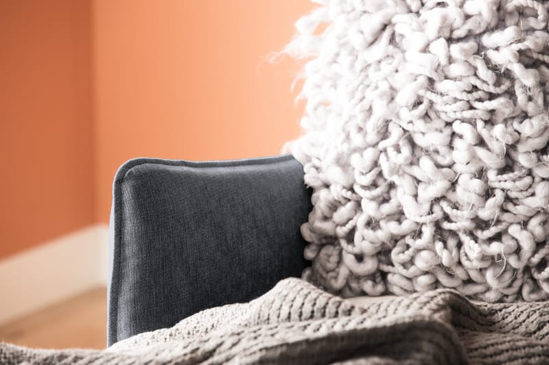 Trend Lyx 4-istuttava Oikeakätinen U-muotoinen Sohva Divaanilla ja Divaanituolilla Kankaalla - Tummanharmaa - Huonekalut - Sohva - U-Sohva