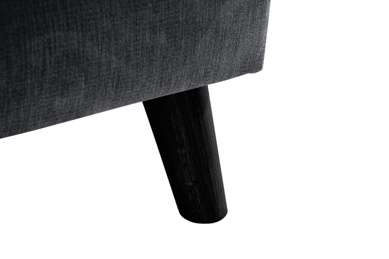 Trend Lyx 4-istuttava Oikeakätinen U-muotoinen Sohva Divaanilla ja Divaanituolilla Kankaalla - Tummanharmaa - Huonekalut - Sohva - U-Sohva