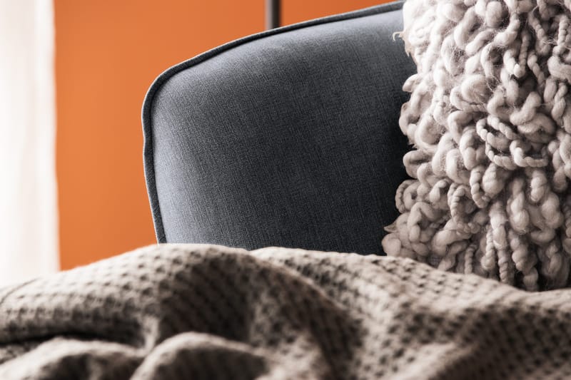 Trend Lyx 4-istuttava Oikeakätinen U-muotoinen Sohva Divaanilla ja Divaanituolilla Kankaalla - Tummanharmaa - Huonekalut - Sohva - U-Sohva