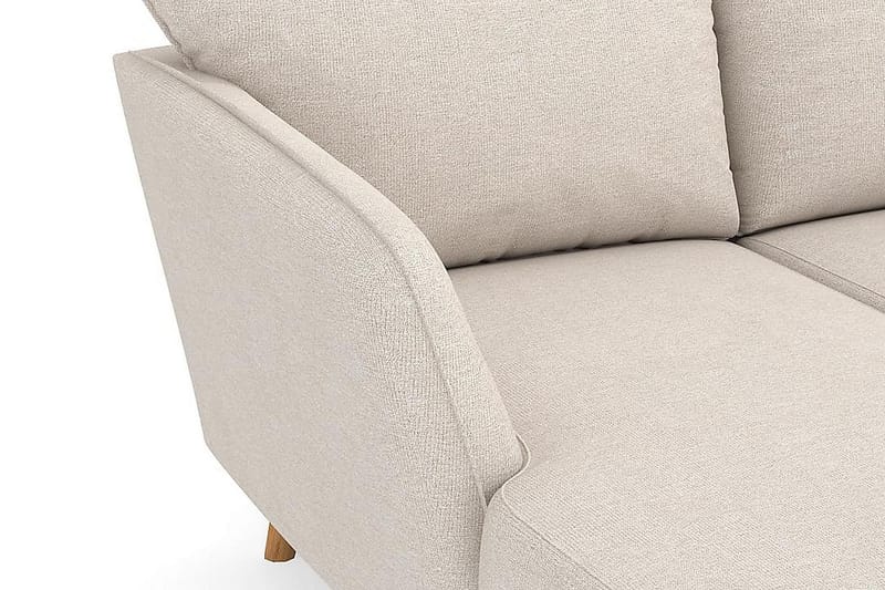 Trend Lyx 4-istuttava Vasenkätinen U-muotoinen Sohva Divaanilla ja Divaanituolilla Kankaalla - Beige - Huonekalut - Sohva - Divaanisohva