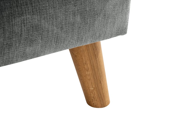 Trend Lyx 4-istuttava Vasenkätinen U-muotoinen Sohva Divaanilla ja Divaanituolilla Kankaalla - Harmaa - Huonekalut - Sohva - U-Sohva