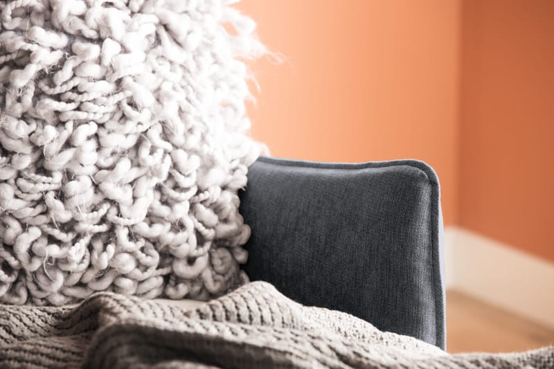 Trend Lyx U-sohva divaanilla Oikea - Tummanharmaa/Tammi - Huonekalut - Sohva - U-Sohva