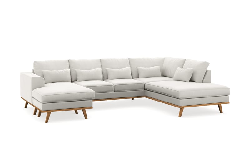 U-Sohva Haga Compact - Pellavanbeige - Huonekalut - Sohva - U-Sohva