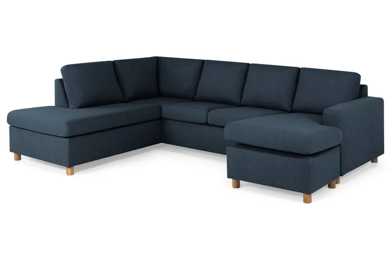 U-sohva Nevada Large Divaani Oikea - Tummansininen - Huonekalut - Sohva - U-Sohva