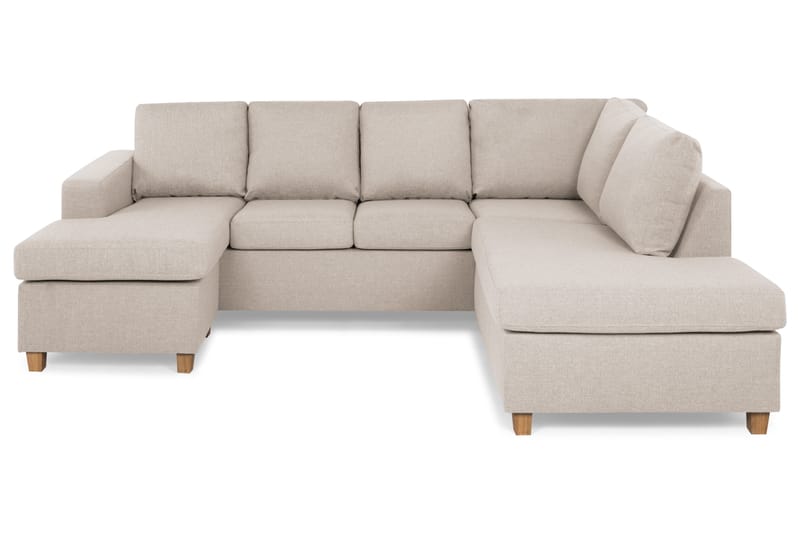 U-sohva Nevada Large Divaani Vasen - Beige - Huonekalut - Sohva - Divaanisohva