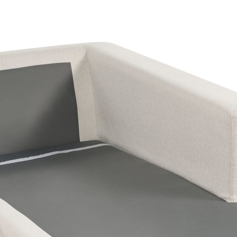 U:n muotoinen sohva Lilviken - Vaaleanbeige, musta - Huonekalut - Sohva - Kulmasohva