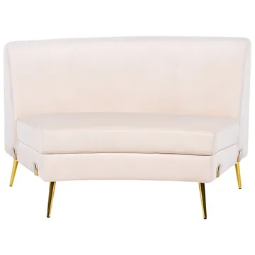 U:n muotoinen sohva Moss - Beige, Kulta - Huonekalut - Sohva - 4:n istuttava sohva