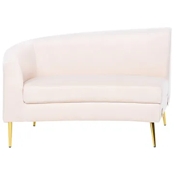 U:n muotoinen sohva Moss - Beige, Kulta - Huonekalut - Sohva - 4:n istuttava sohva