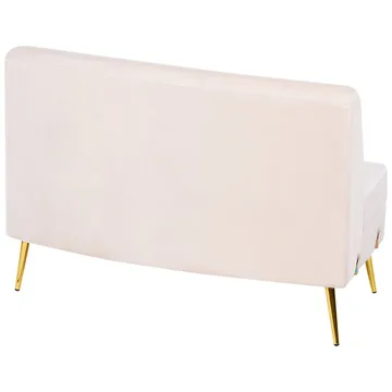 U:n muotoinen sohva Moss - Beige, Kulta - Huonekalut - Sohva - 4:n istuttava sohva