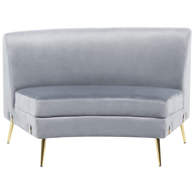 U:n muotoinen sohva Moss - Harmaa, kulta - Huonekalut - Sohva - 4:n istuttava sohva